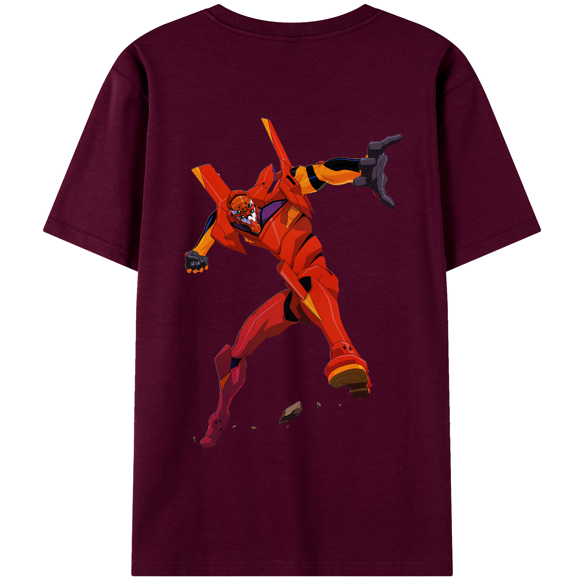 （画像用） EVA 新世紀エヴァンゲリオン レディース半袖Tシャツ(バックプリント)